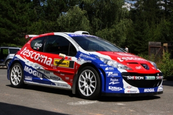 Test před Barum Czech Rally Zlín 2009